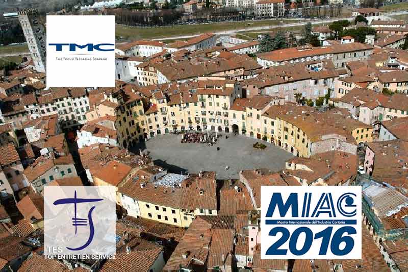 TES agenzia eventi, Top Entretien Service, 2016 Lucca TMC MIAC, tmc tissue machinery company, fiera miac