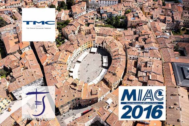 TES agenzia eventi, Top Entretien Service, 2016 Lucca TMC MIAC, tmc tissue machinery company, fiera miac