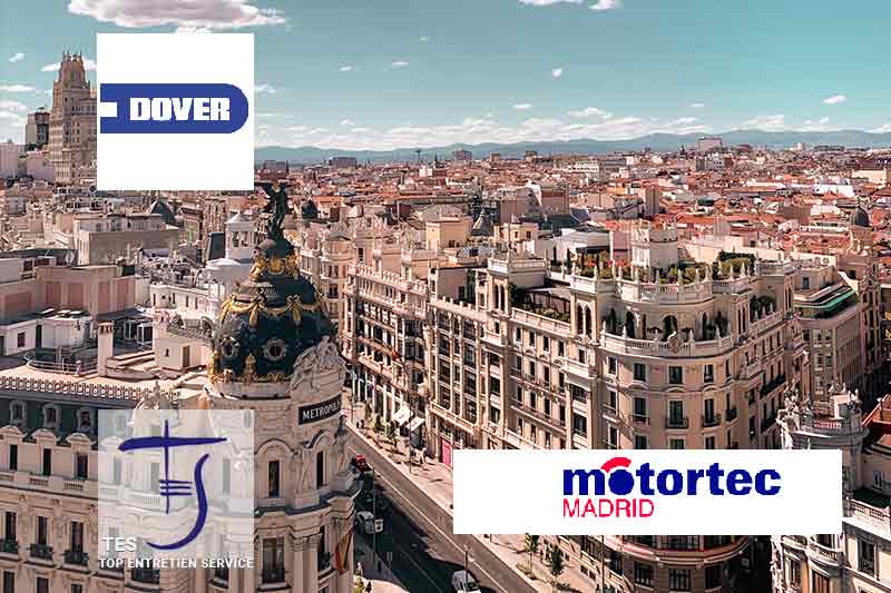 T.E.S. Top Entretien Service, 2017-Madrid, Dover-Corporation, Motortec, servizi per eventi, Tes Eventi, Tes agenzia eventi,